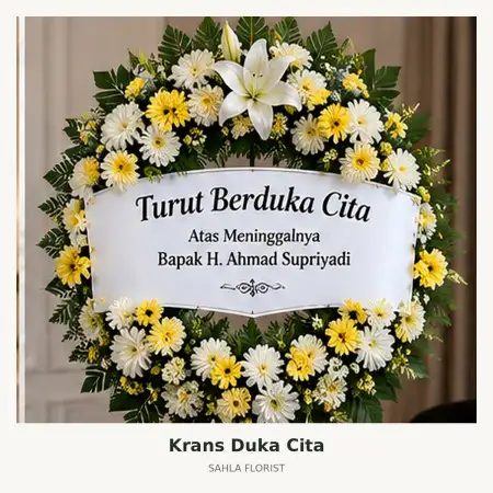 Krans Bunga Duka Westin Jakarta